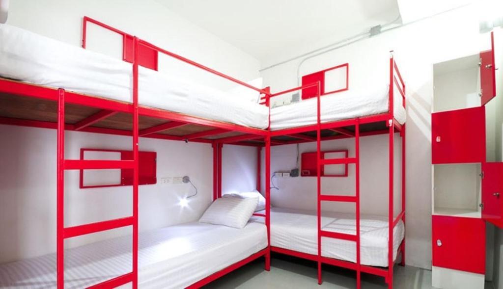 Jellybean Ezy Hostel Sathorn Bangkok Szoba fotó