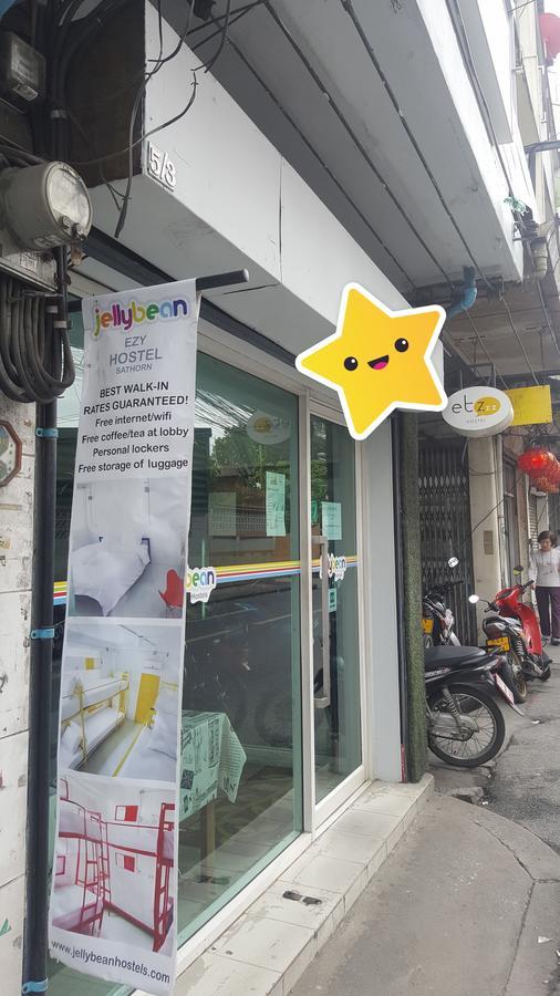 Jellybean Ezy Hostel Sathorn Bangkok Kültér fotó